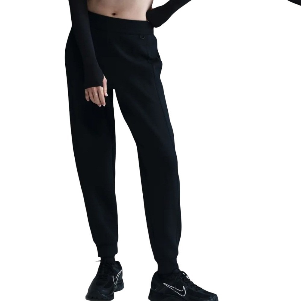 Nike Black Thema Fit 100% Cotton Yoga Pants Joggers Plus‎ Size 2X New